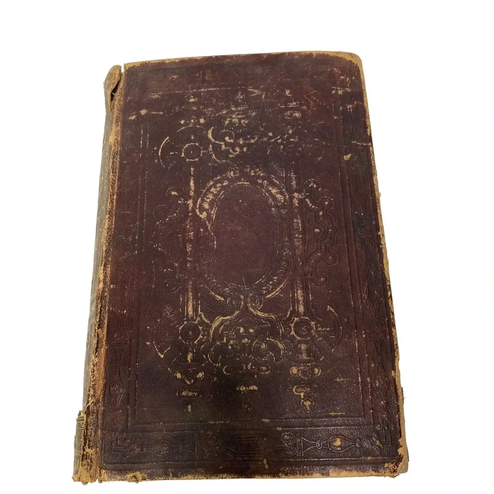 Antique‎ The Patriarchs And Prophets Christ And The Apostles  1874 Leather Bound